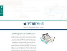 Tablet Screenshot of empirevalue.com